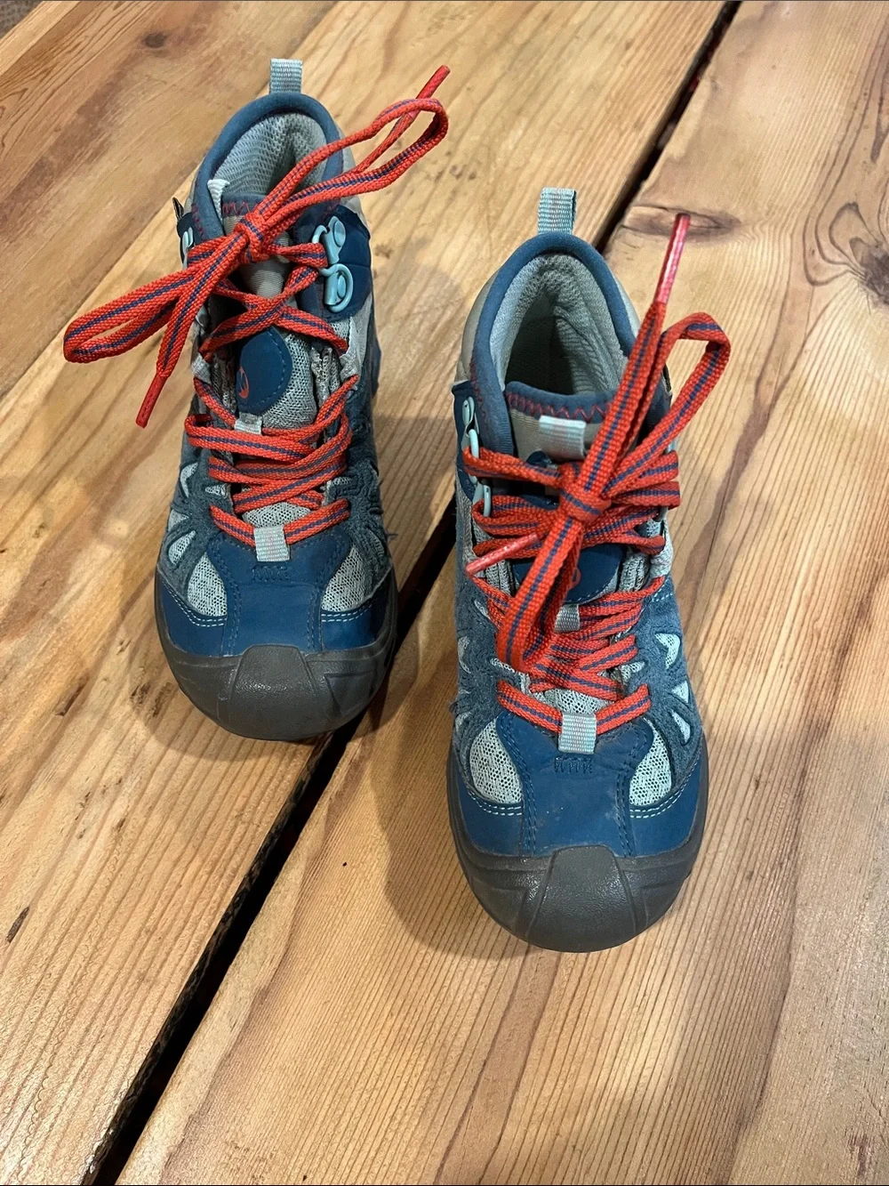 MERRELL Toddler 12 Blue Capra Mid Waterproof Hiking Boots